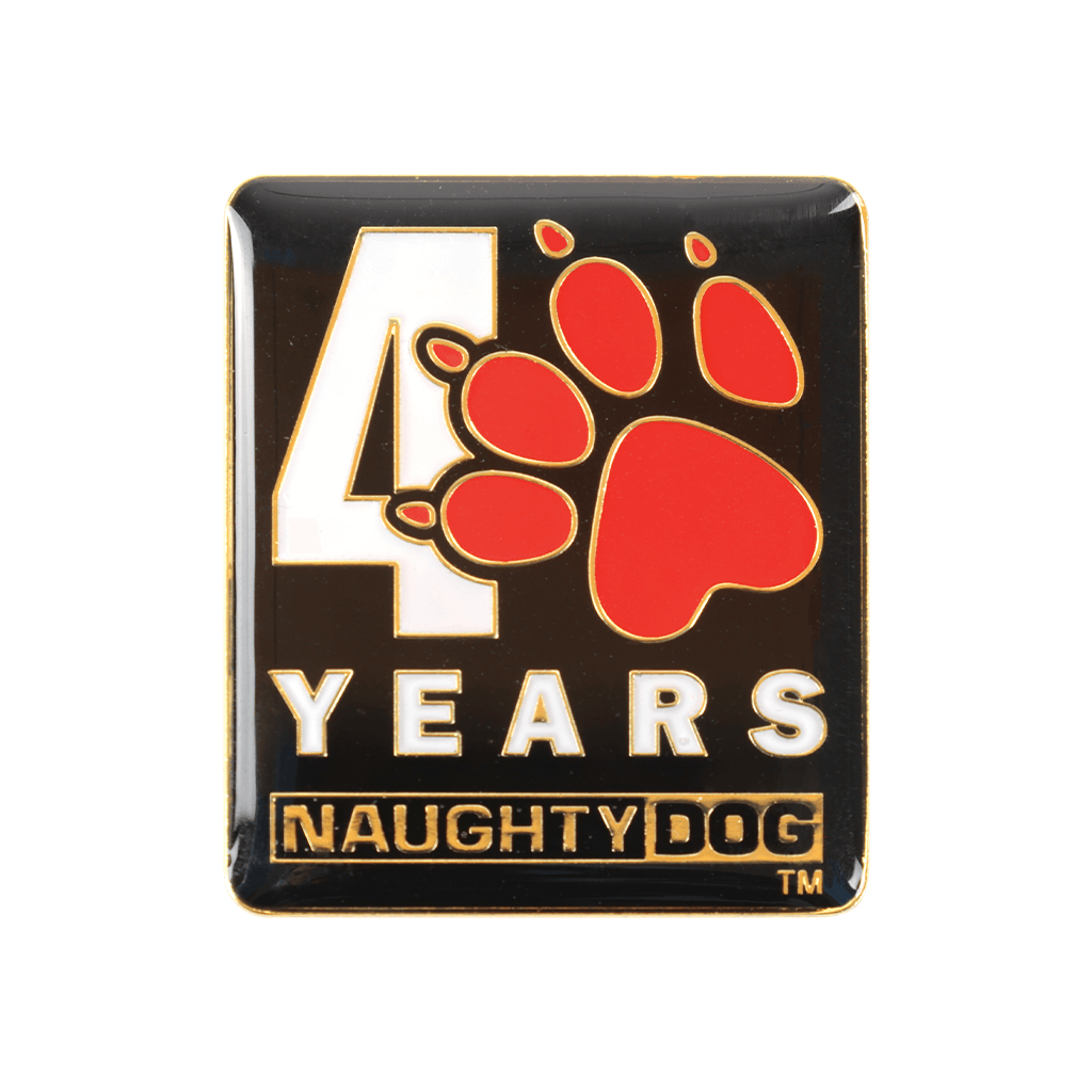 Naughty Dog 40th Anniversary Pin