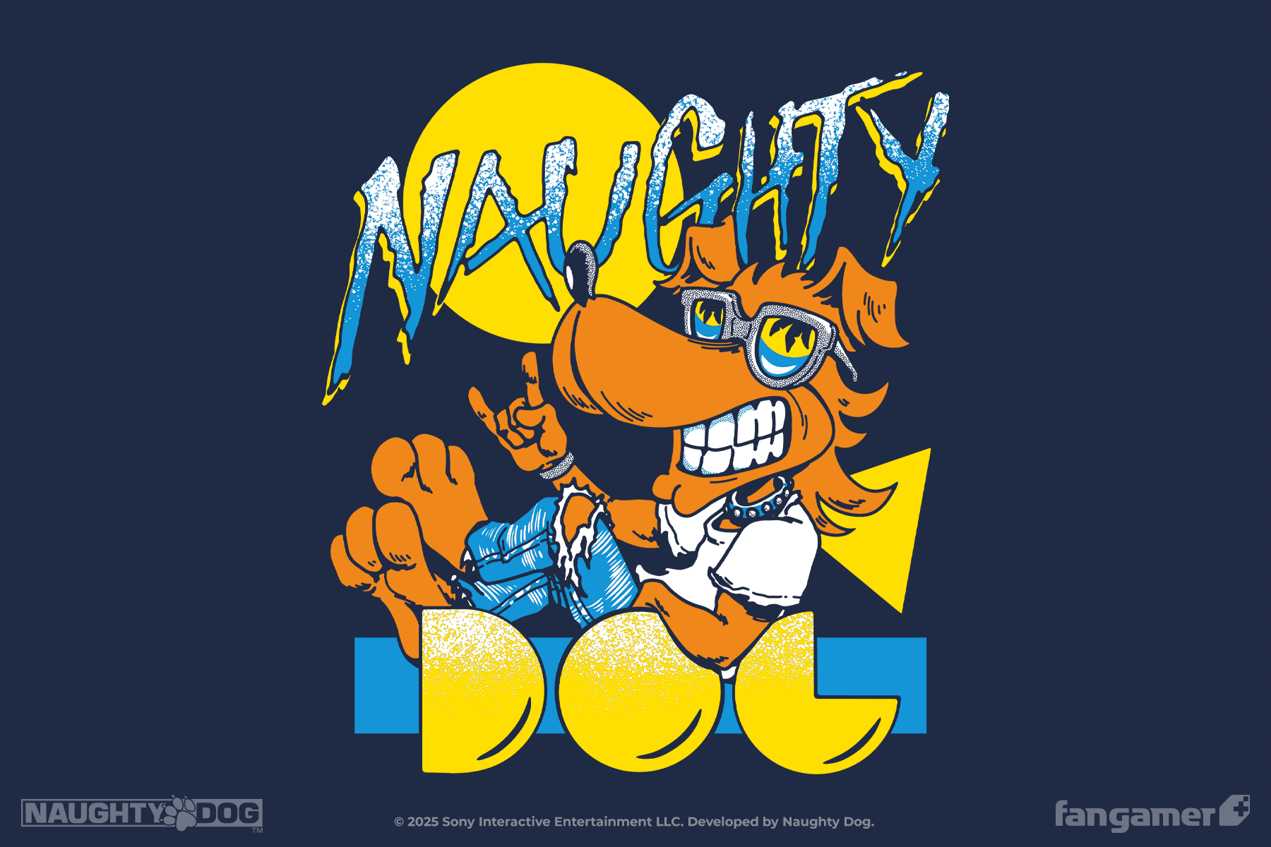 Naughty Dog Old School Shirt