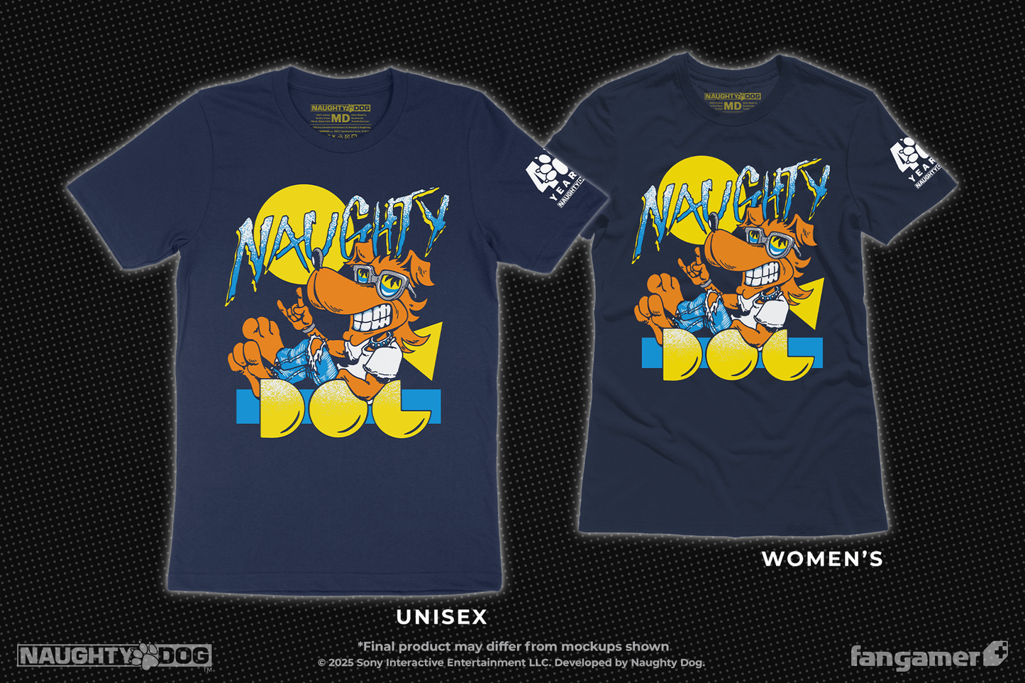 Naughty Dog Old School Shirt