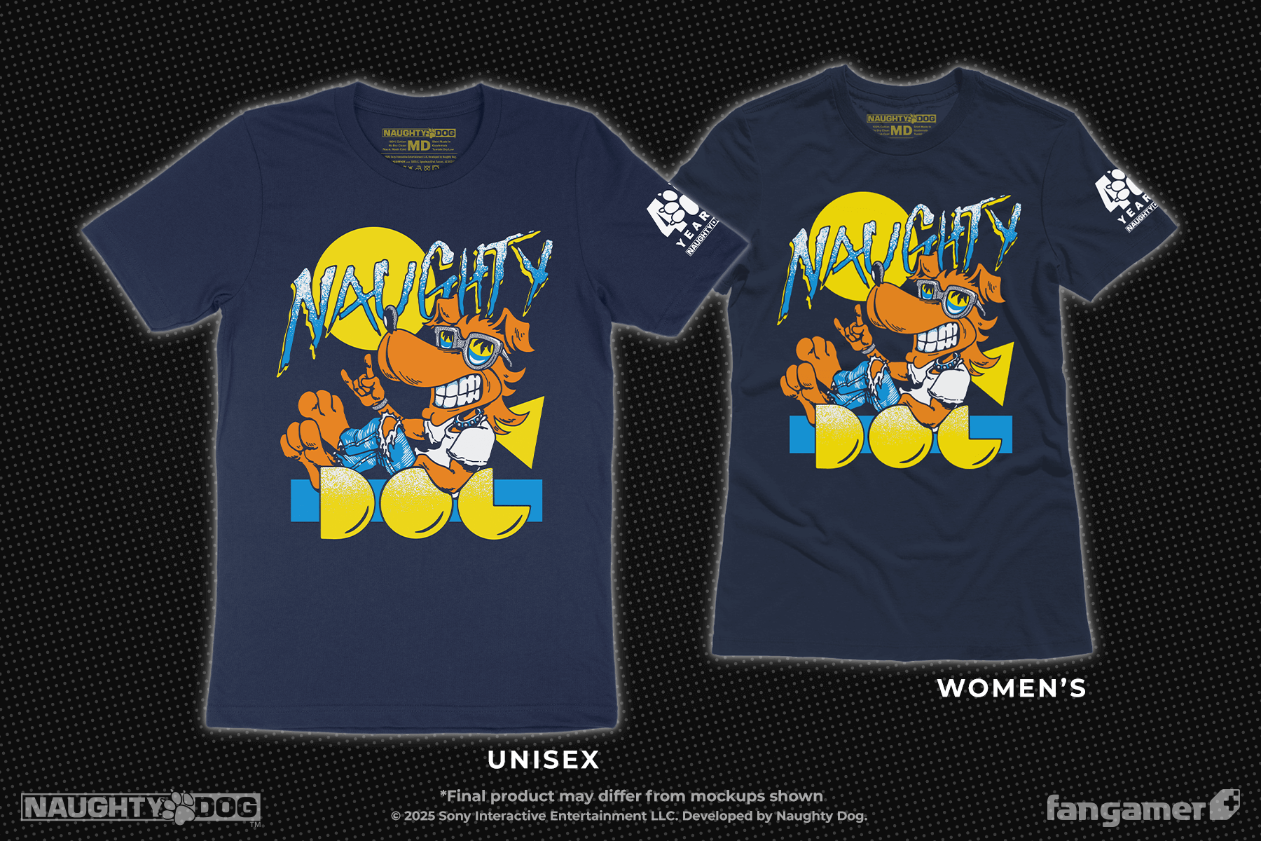 Naughty Dog Old School Shirt