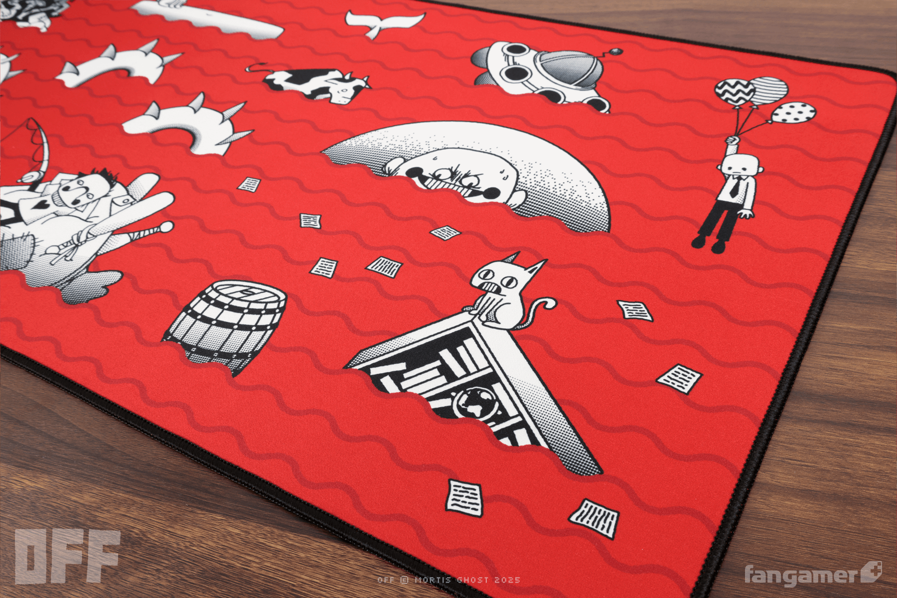 Meat Fountain Desk Mat