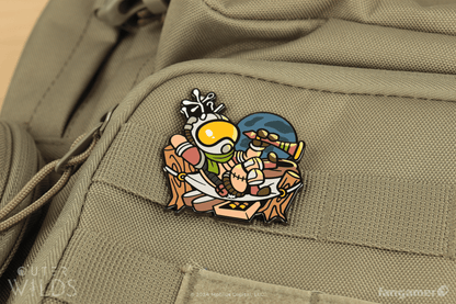 Gabbro's Island Enamel Pin