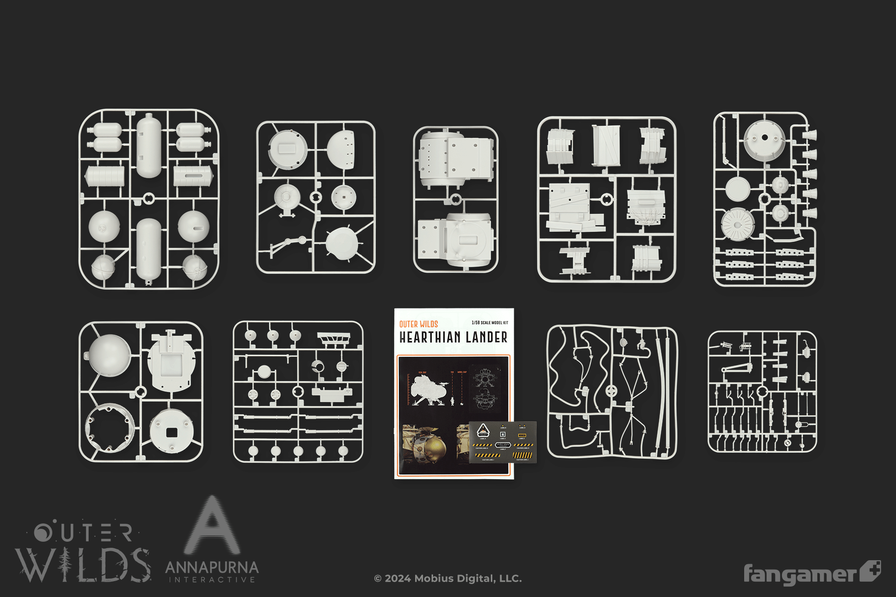 Hearthian Lander Model Kit