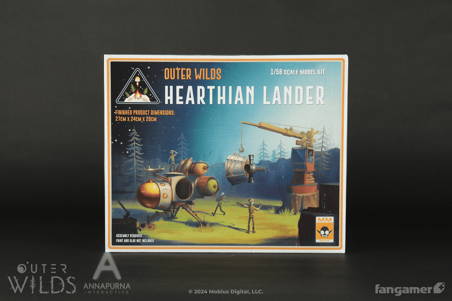 Hearthian Lander Model Kit
