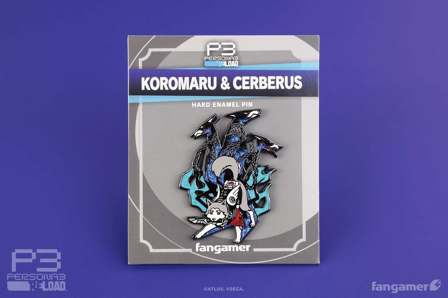 Koromaru and Cerberus Pin