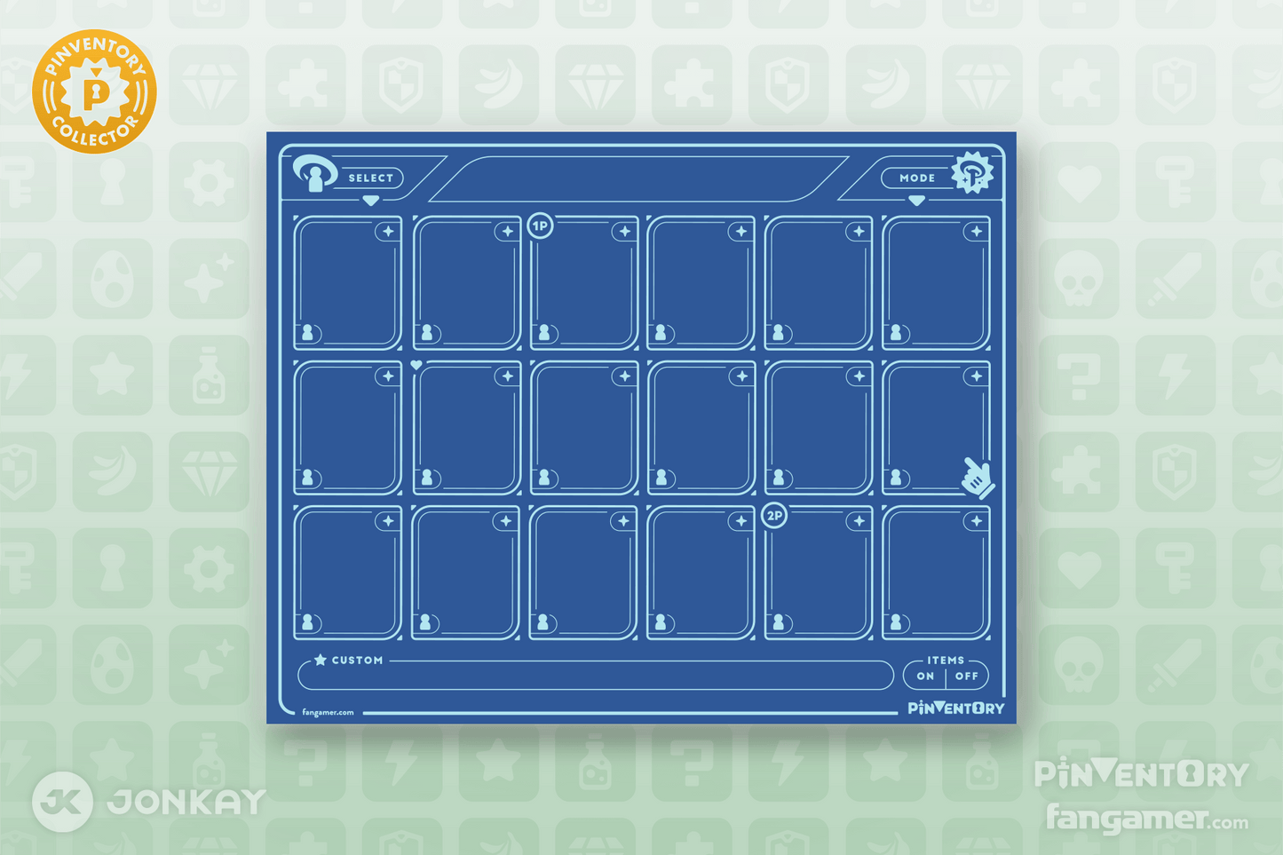 Character Select Pinboard