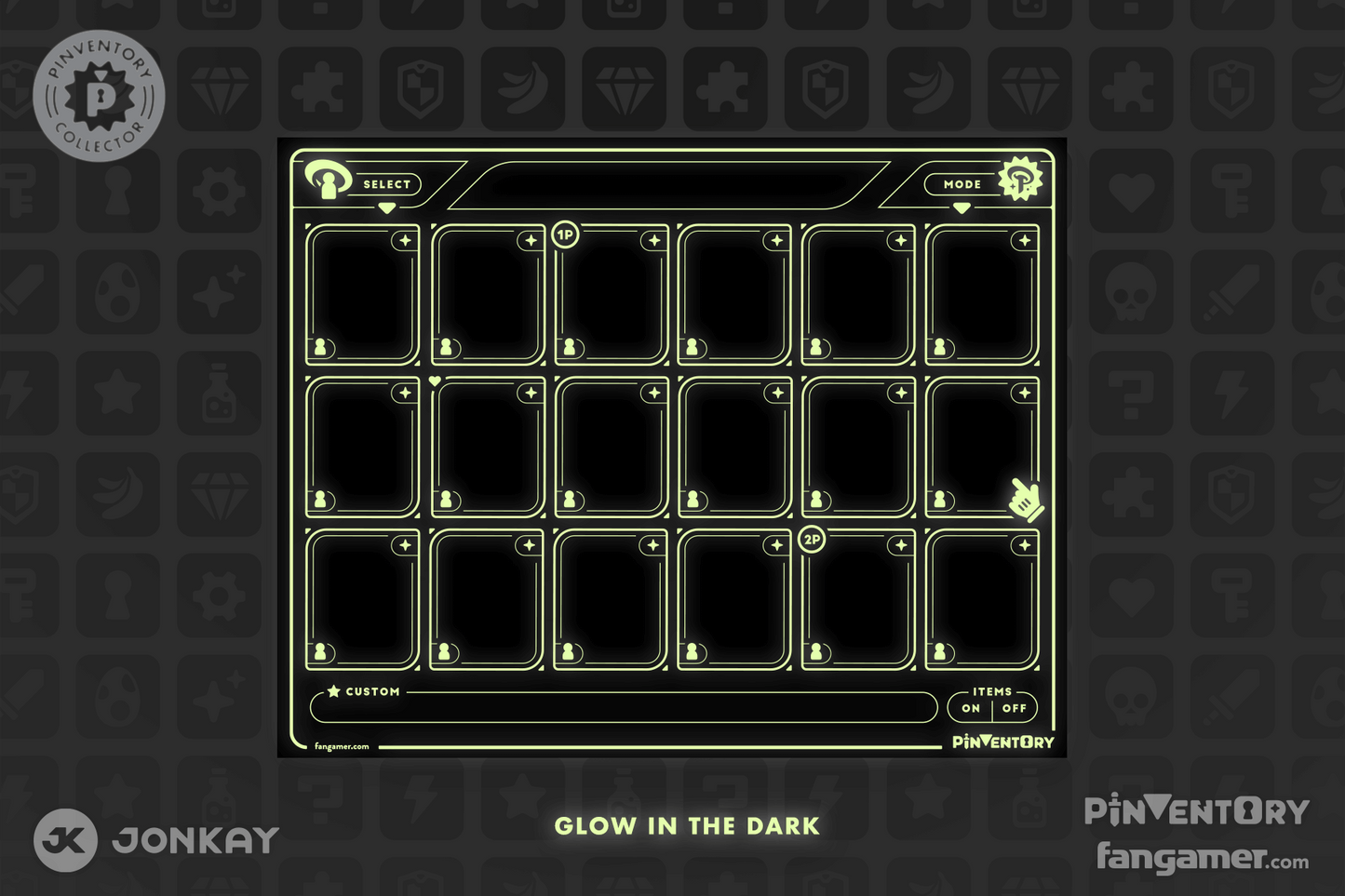 Character Select Pinboard