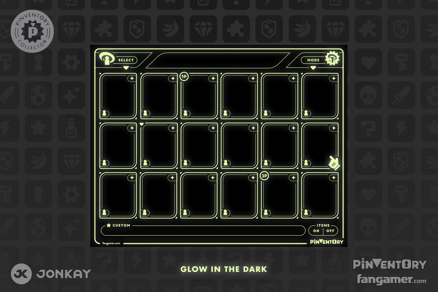 Character Select Pinboard