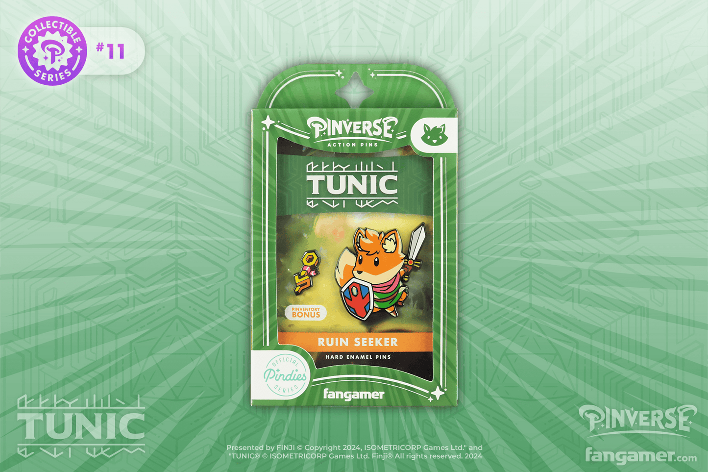 PINVERSE - TUNIC Fox Pin Pack
