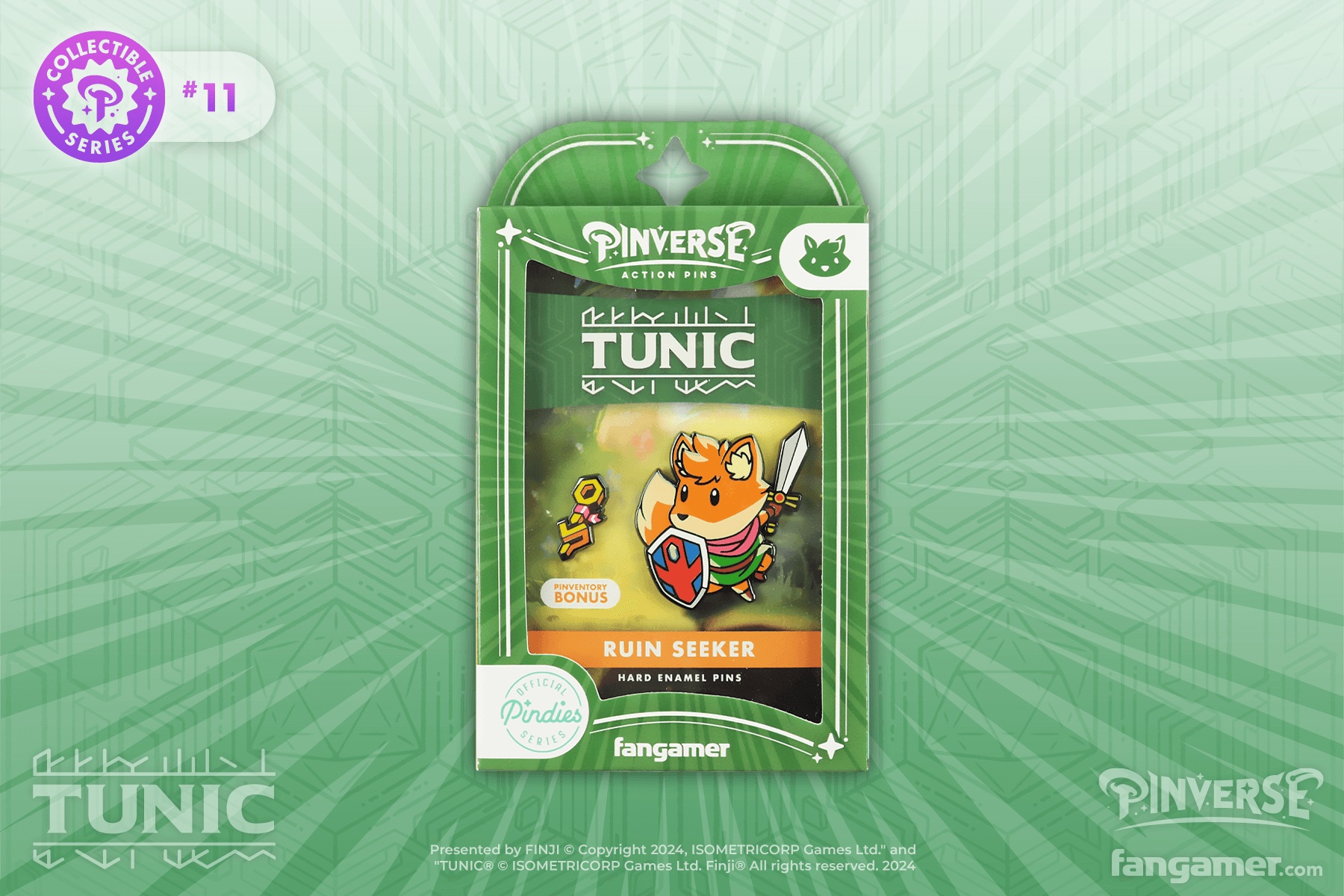PINVERSE - TUNIC Fox Pin Pack