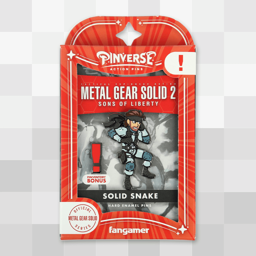 PINVERSE - Solid Snake Pin Pack