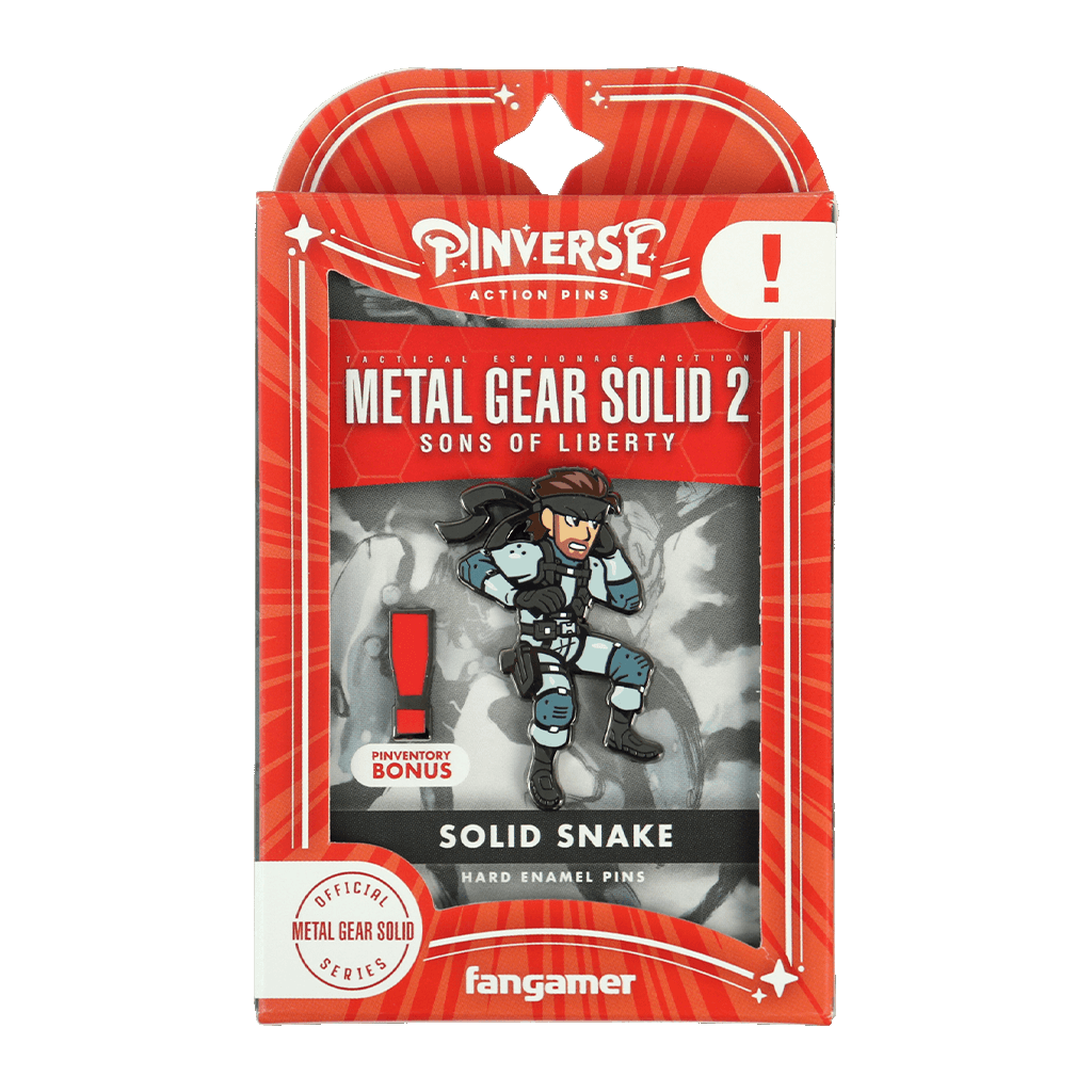 PINVERSE - Solid Snake Pin Pack