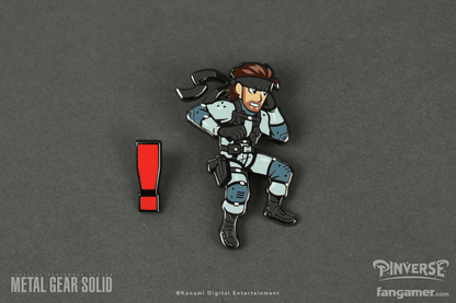 PINVERSE - Solid Snake Pin Pack