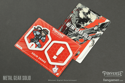 PINVERSE - Solid Snake Pin Pack