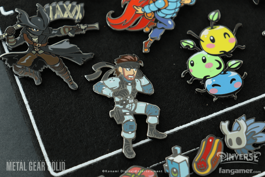 PINVERSE - Solid Snake Pin Pack
