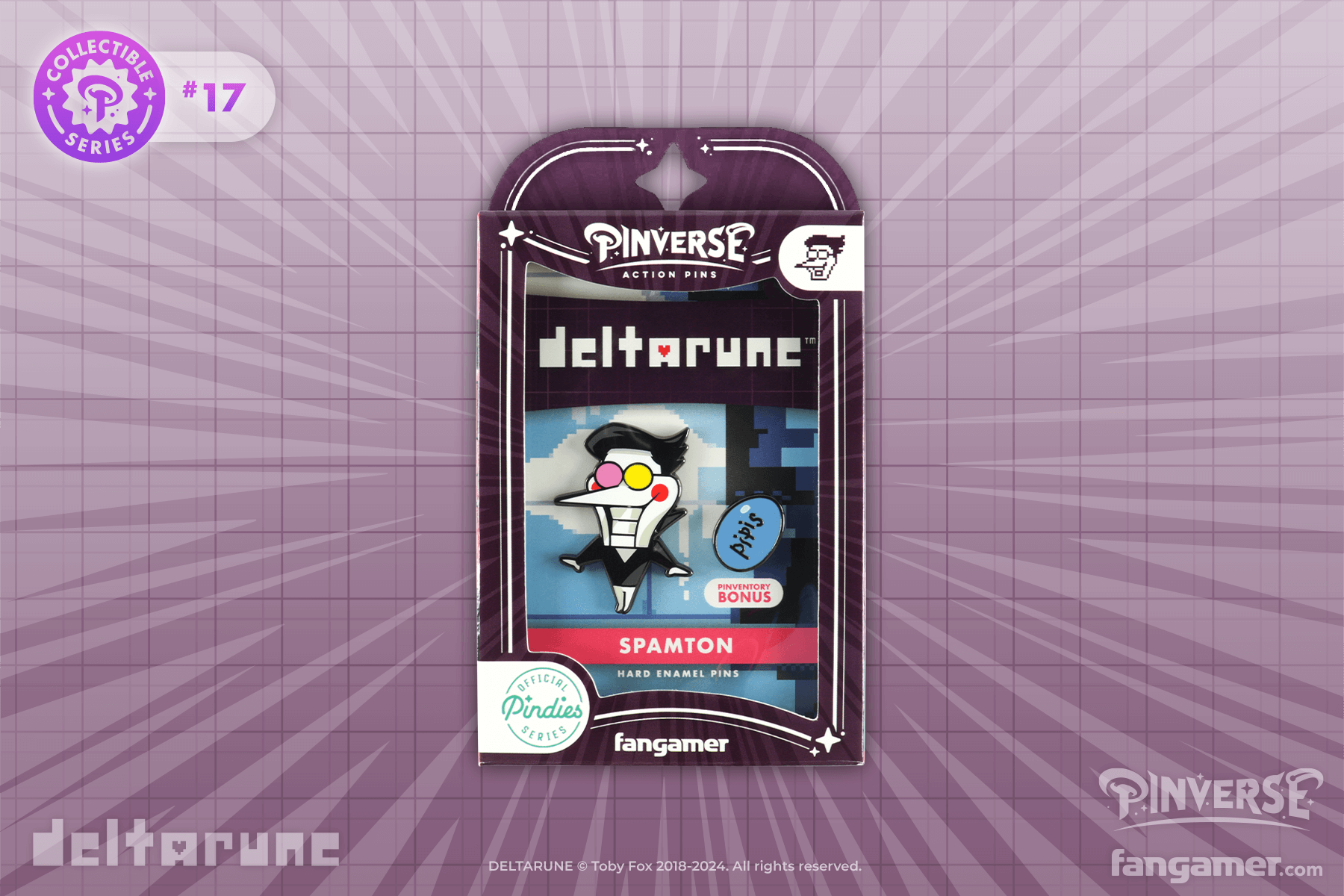 PINVERSE - Spamton Pin Pack