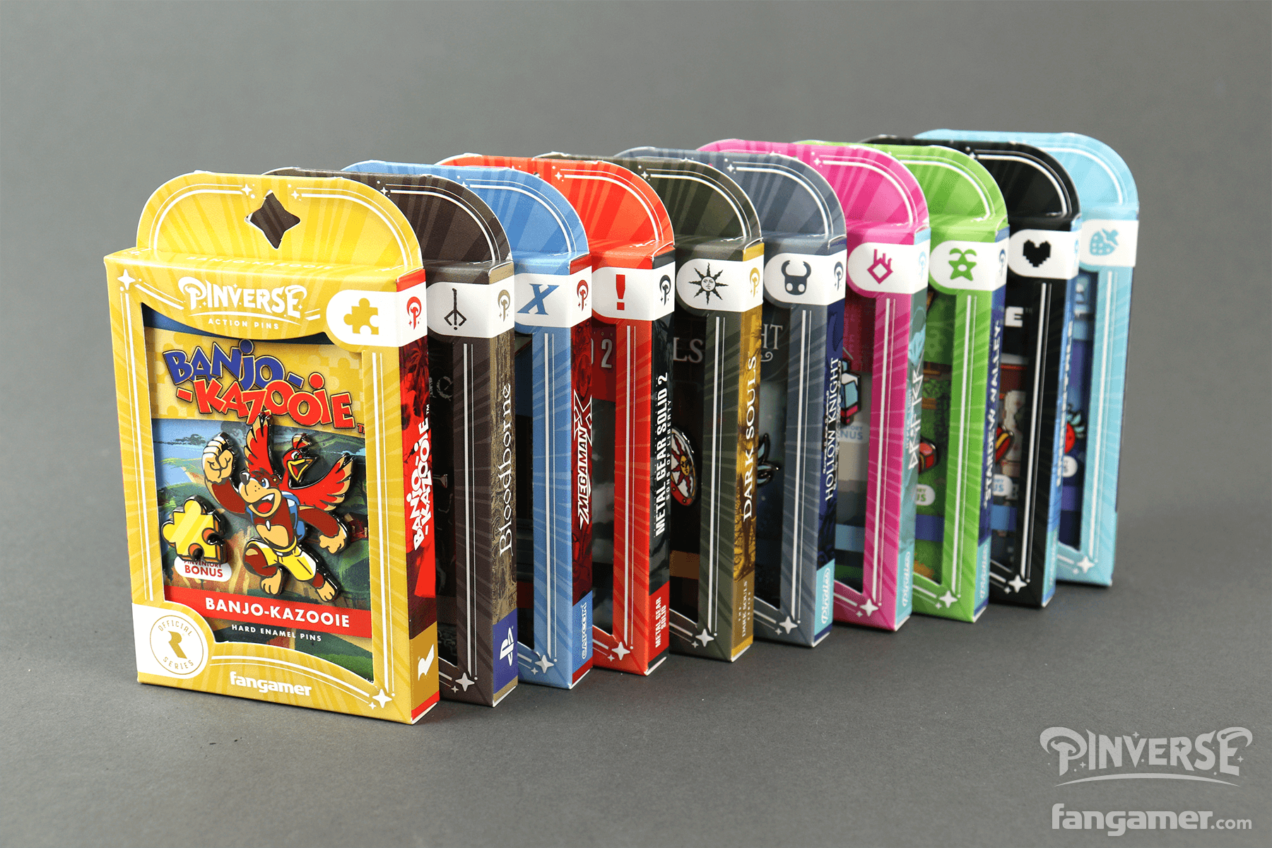 PINVERSE - Solid Snake Pin Pack