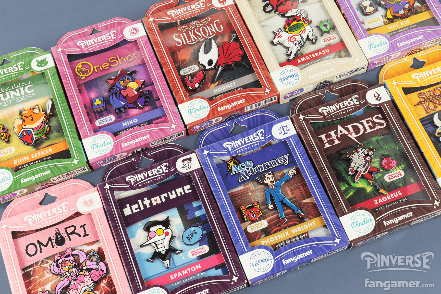 PINVERSE - Phoenix Wright Pin Pack