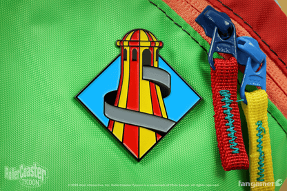 Spiral Slide Enamel Pin