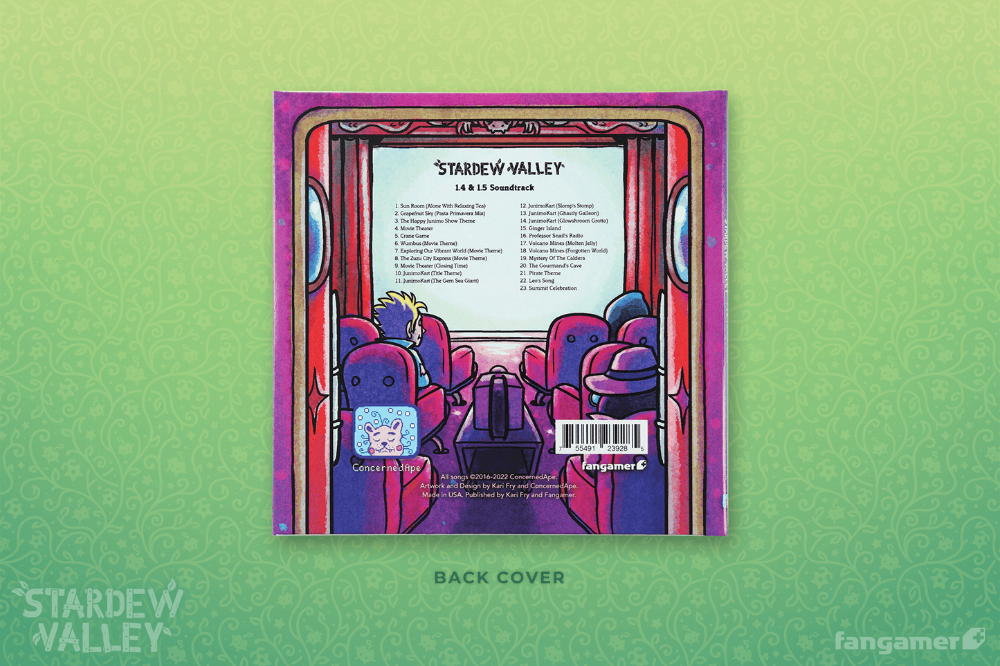 Stardew Valley 1.4 & 1.5 CD Soundtrack