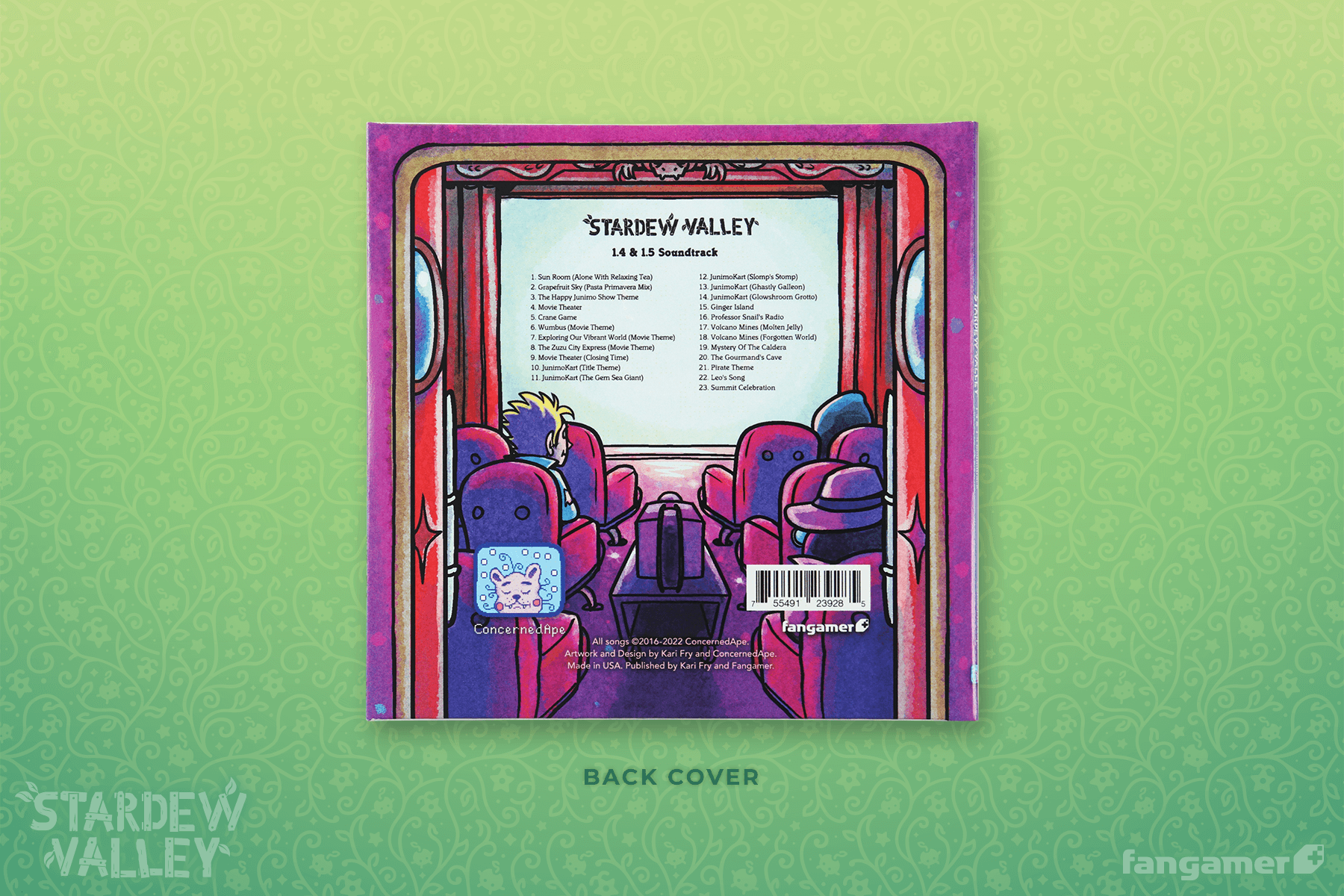 Stardew Valley 1.4 & 1.5 CD Soundtrack