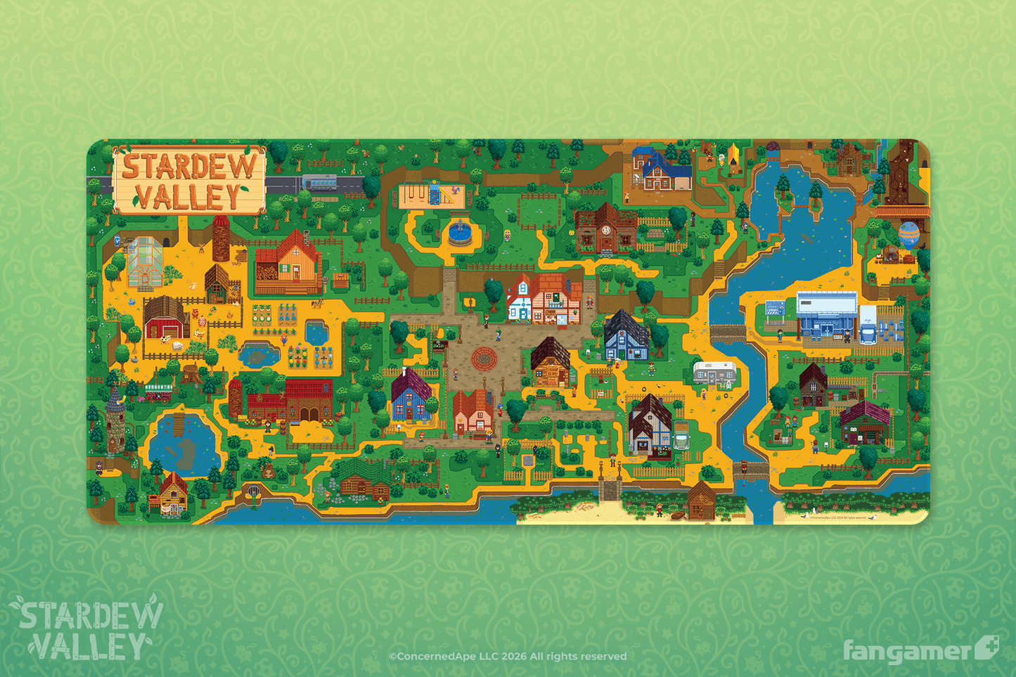 Pelican Town Desk Mat