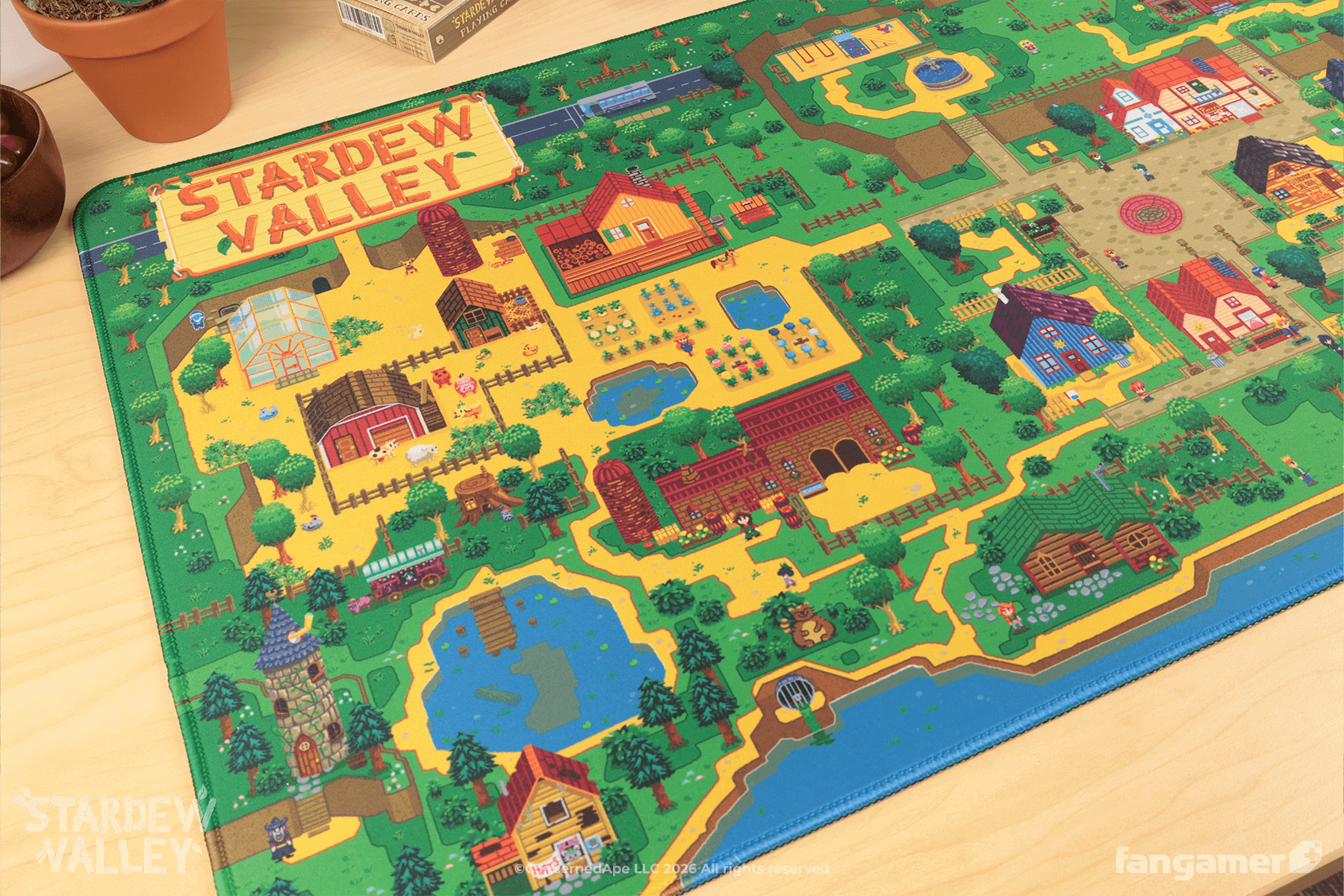 Pelican Town Desk Mat
