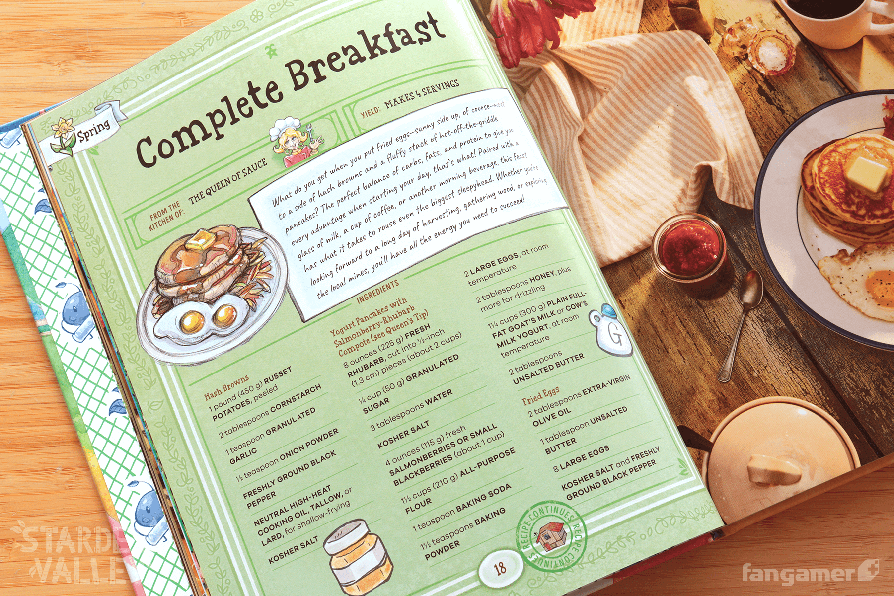The Official Stardew Valley Cookbook