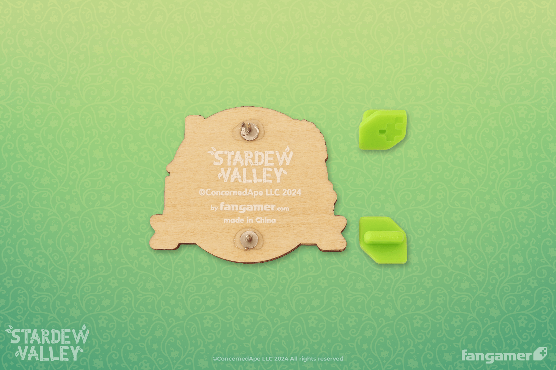 Farmhouse Wooden Pin