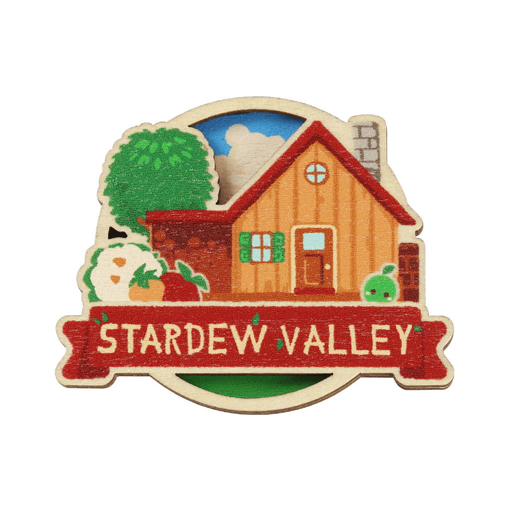 Farmhouse Wooden Pin