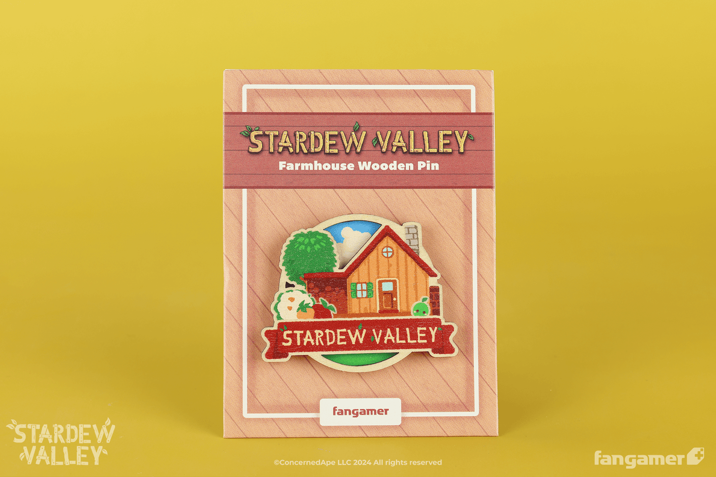 Farmhouse Wooden Pin