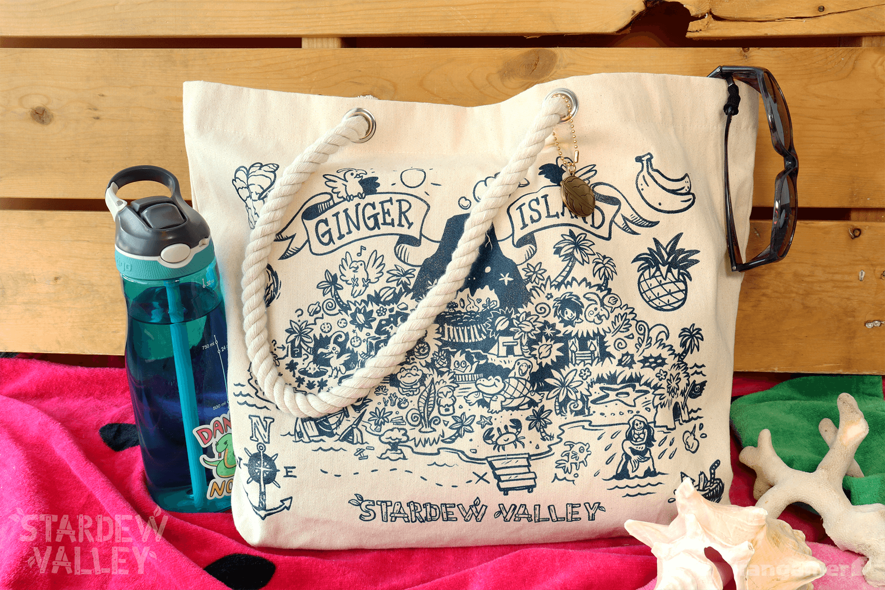 Ginger Island Beach Tote
