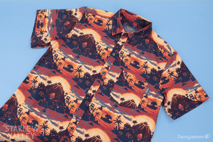 Ginger Island Resort Button Up Shirt