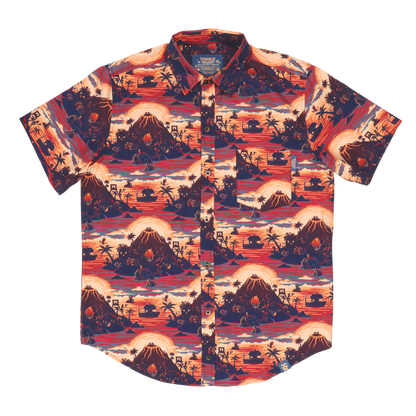 Ginger Island Resort Button Up Shirt