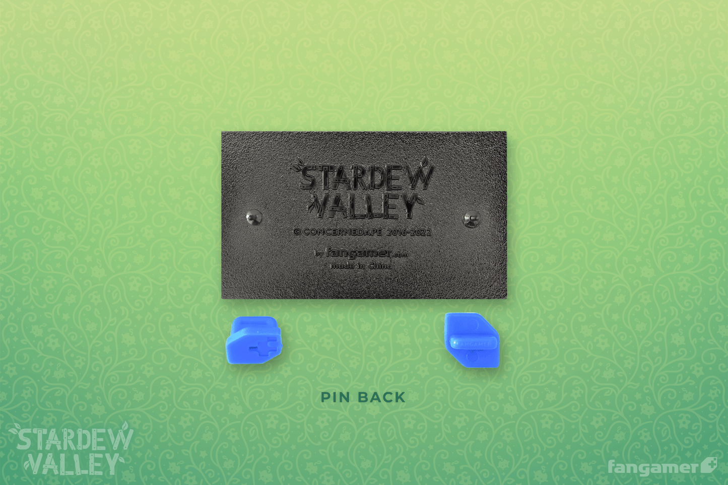 Grandpa's Bed Enamel Pin