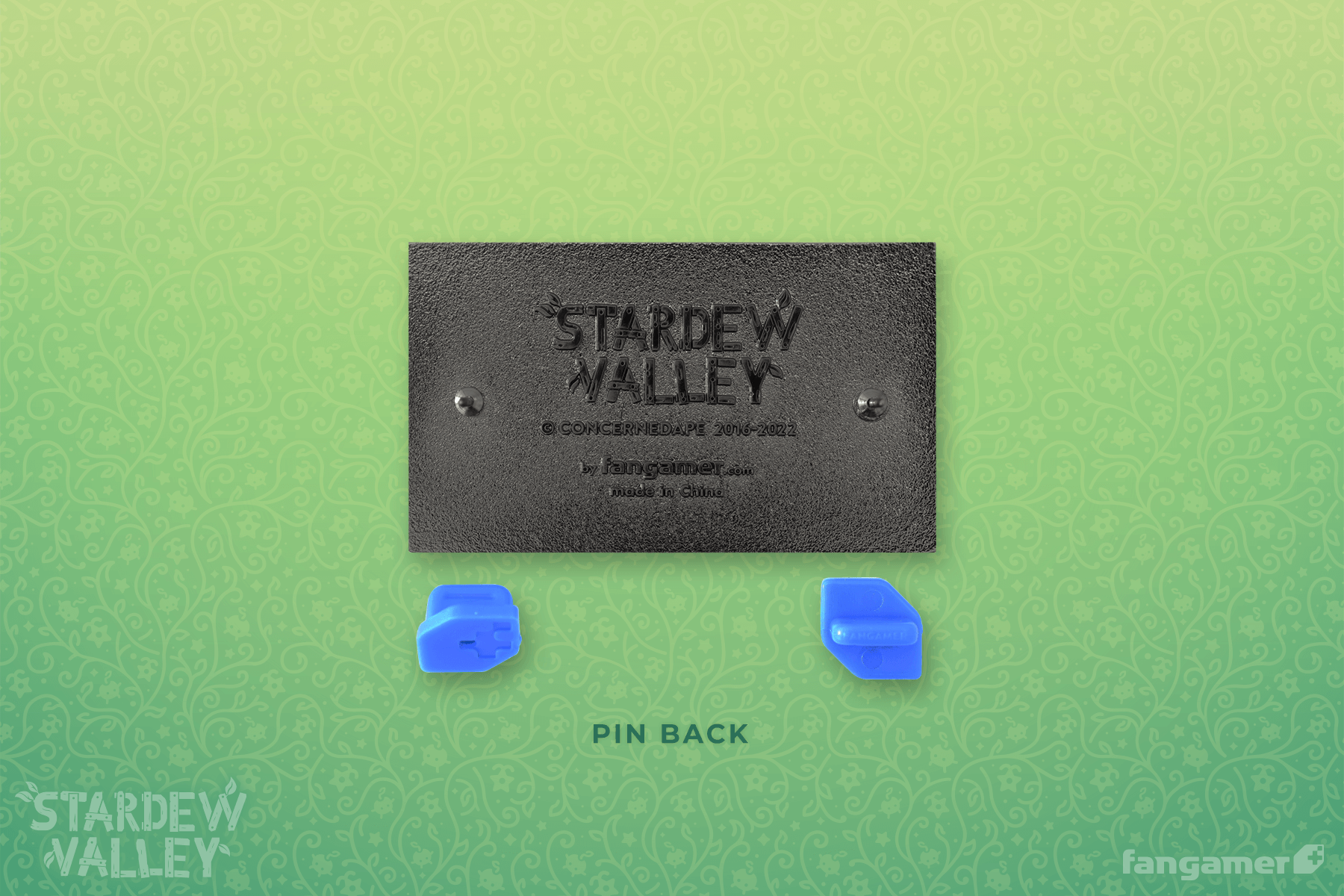 Grandpa's Bed Enamel Pin