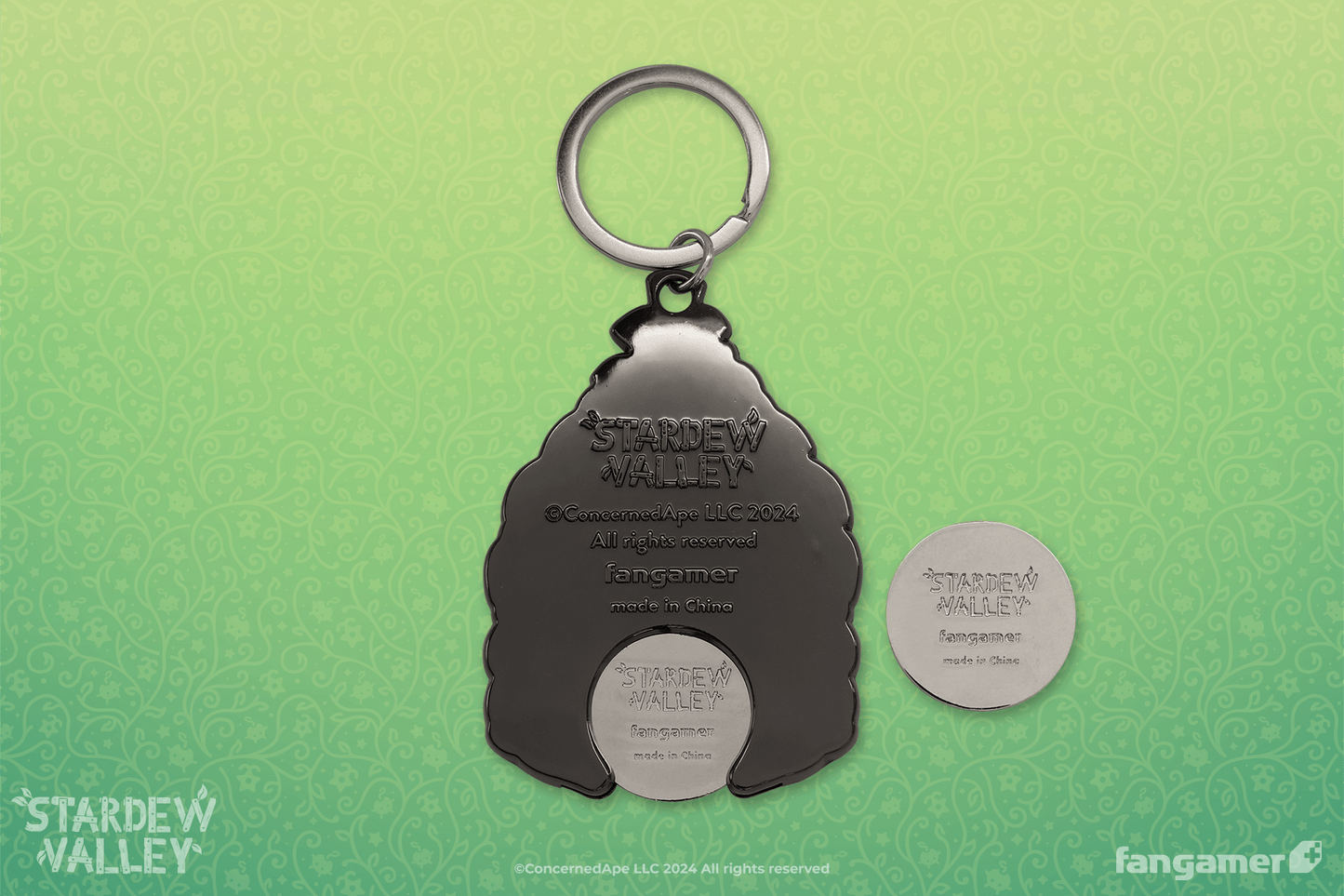 Junimo Hut Token Keychain
