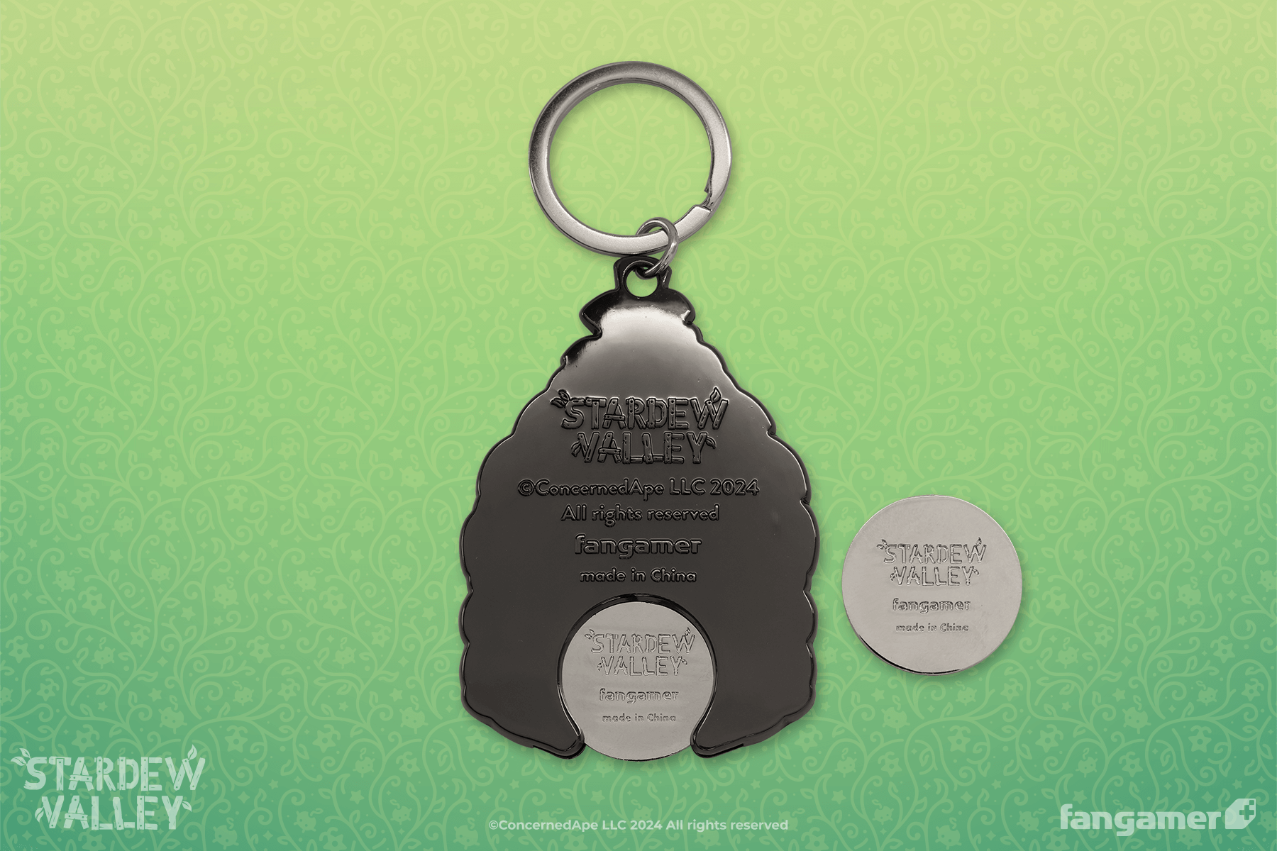 Junimo Hut Token Keychain