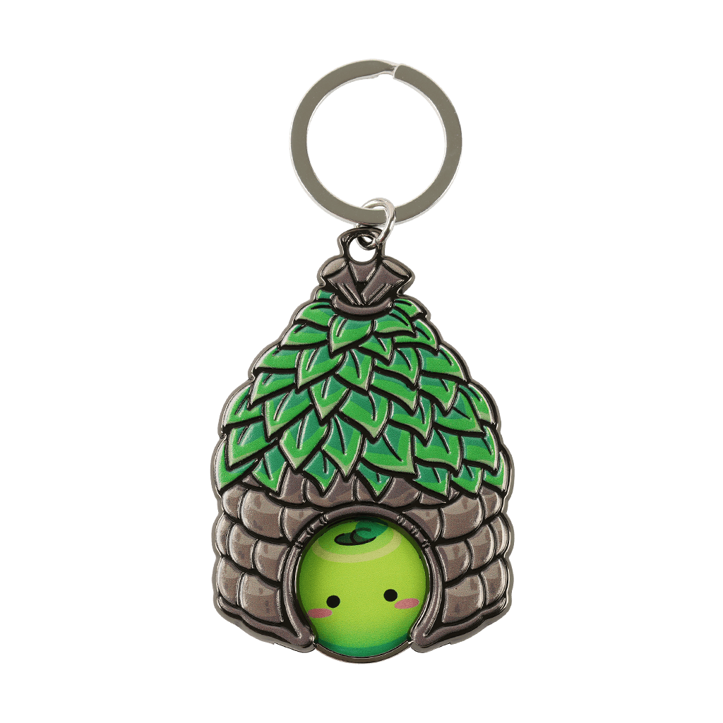 Junimo Hut Token Keychain
