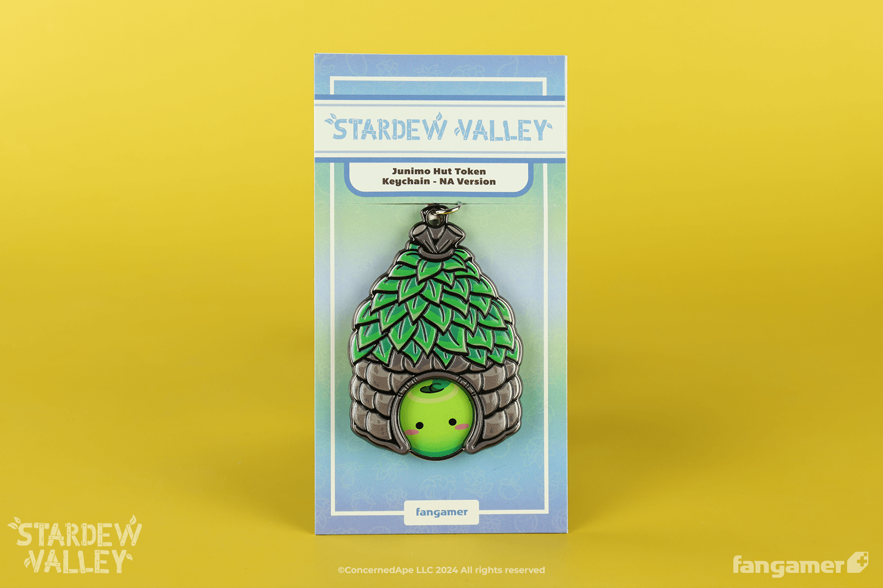 Junimo Hut Token Keychain