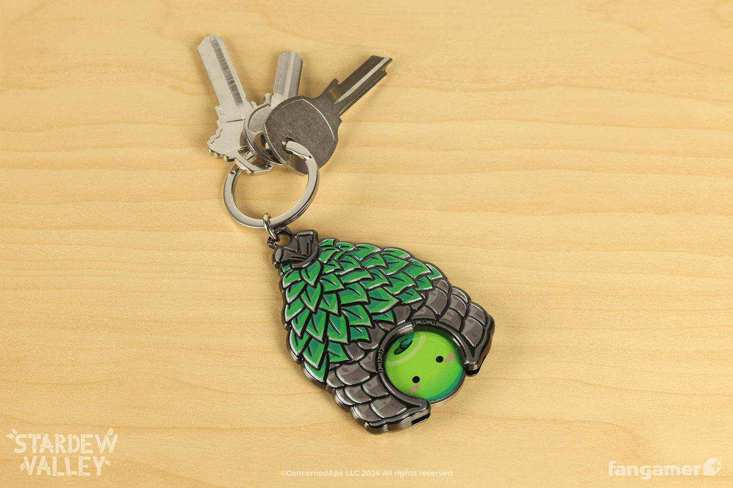 Junimo Hut Token Keychain
