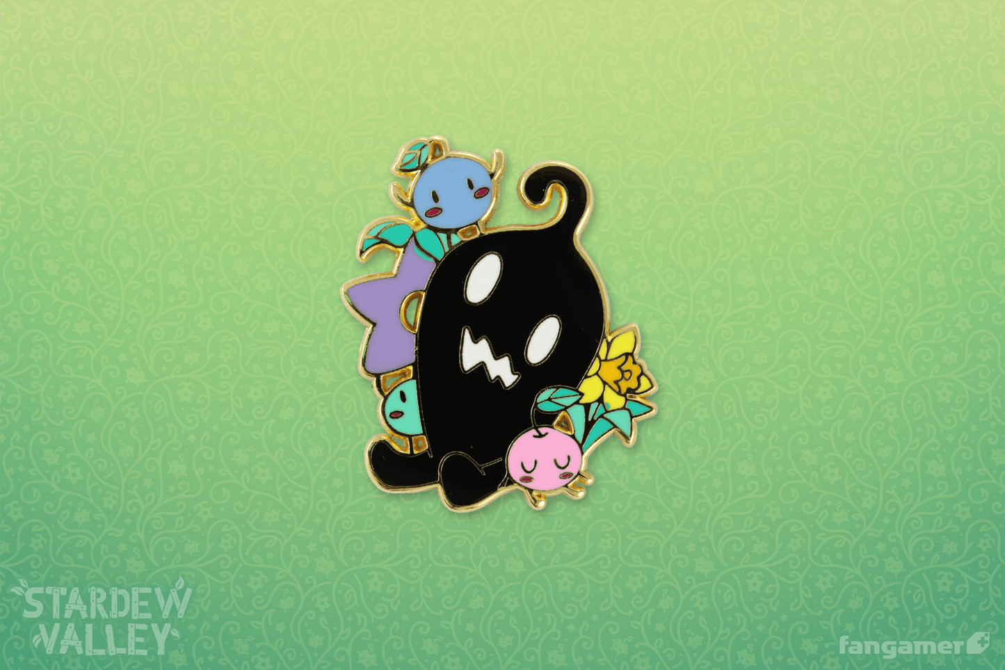 Krobus and Friends Enamel Pin