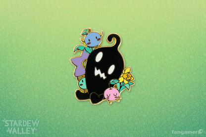 Krobus and Friends Enamel Pin