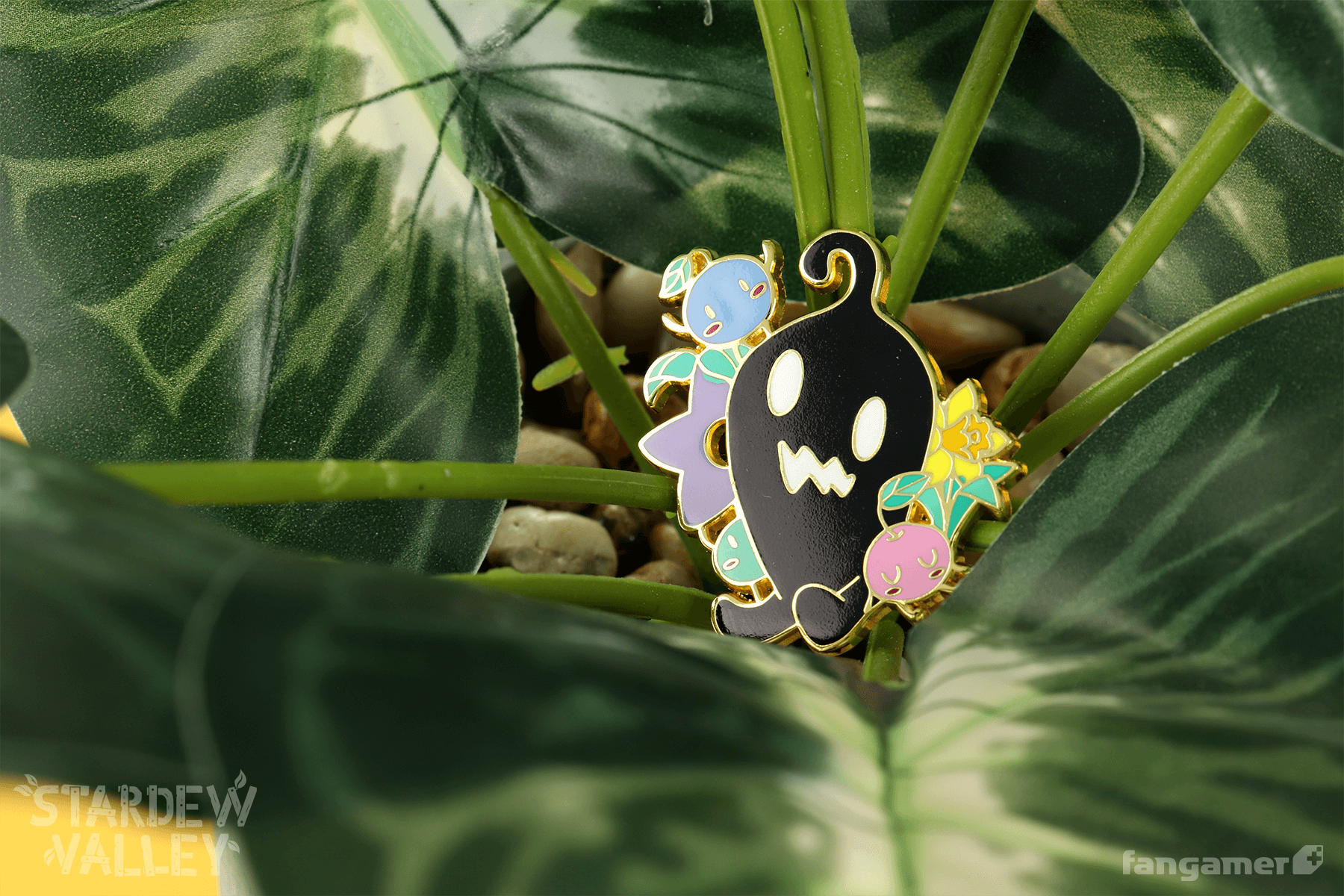 Krobus and Friends Enamel Pin