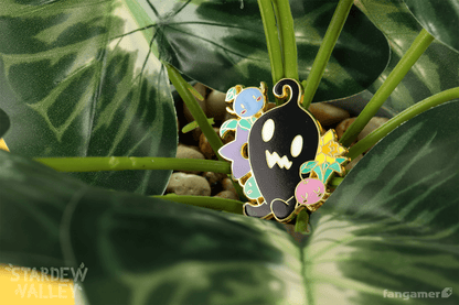 Krobus and Friends Enamel Pin