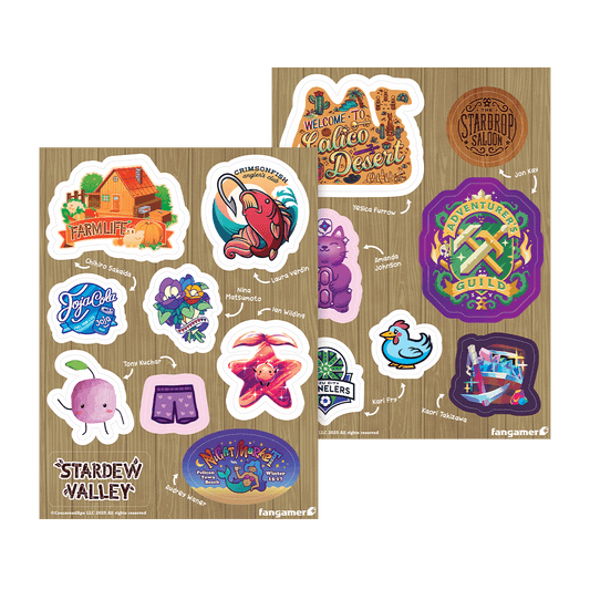 Pelican Town Sticker Sheet