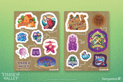 Pelican Town Sticker Sheet