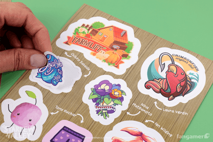 Pelican Town Sticker Sheet