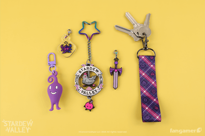 Void Farmer Spinning Charm Keychain