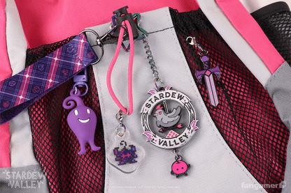 Void Farmer Spinning Charm Keychain